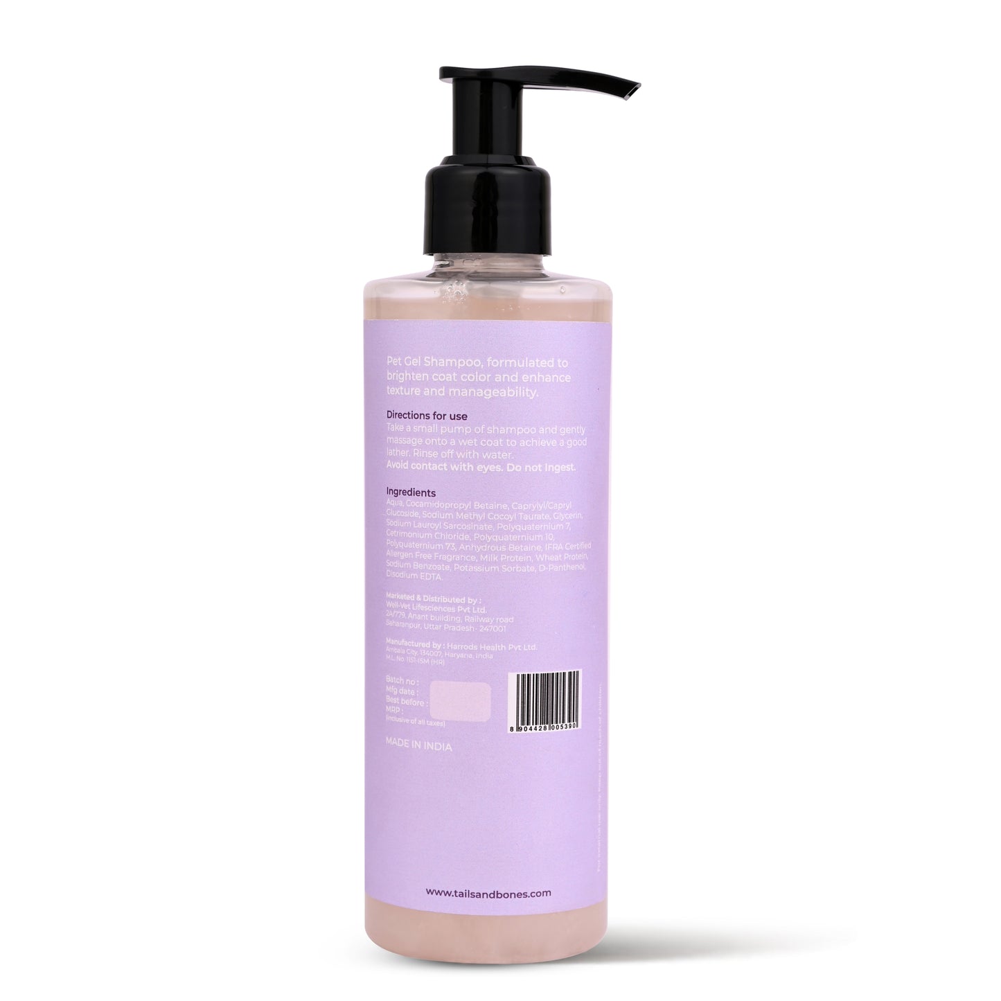 MILK & WHEAT GEL SHAMPOO