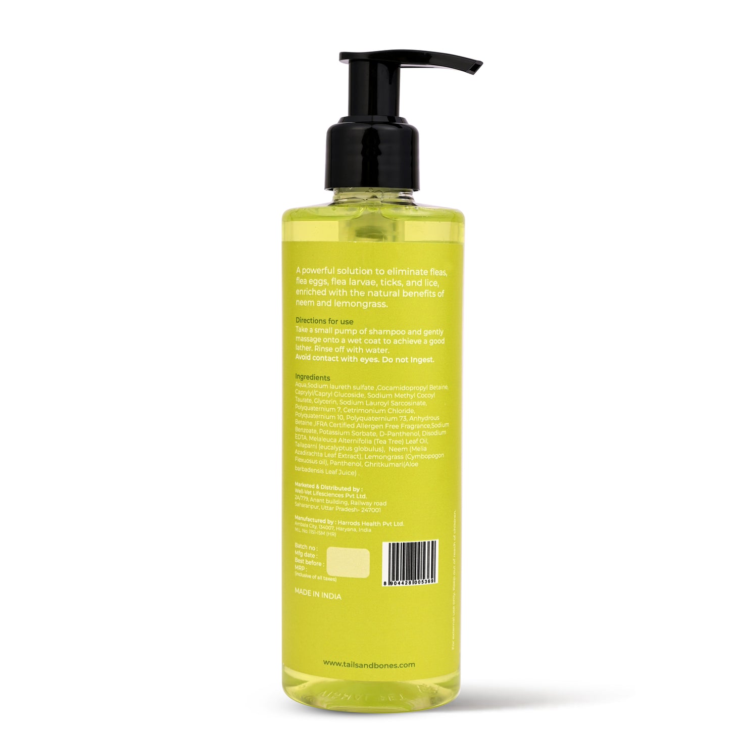 NEEM & LEMONGRASS GEL SHAMPOO